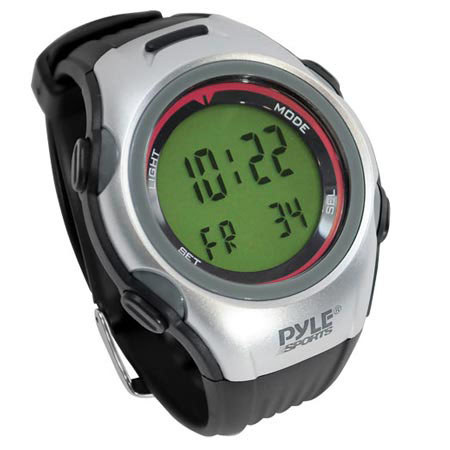 PylePro Walking/ Running/ Training Sports Watch with Target Training, Odometer, Dual Clock