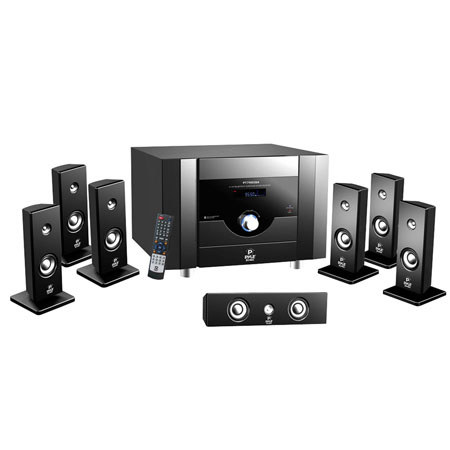Pyle 7.1 Channel Home Theater System with Satellite Speakers, Center Channel, Subwoofer, Bluetooth