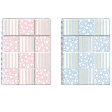 Prinz Patchwork Softcover Photo Album, Holds 36 4&quot; x 6&quot; Photos, 1 Per Pages image