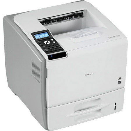 Ricoh Aficio SP 5200DN Monochrome Laser Printer, 1200x600dpi Print Resolution, 45 ppm Print Speed, 256MB Standard Memory