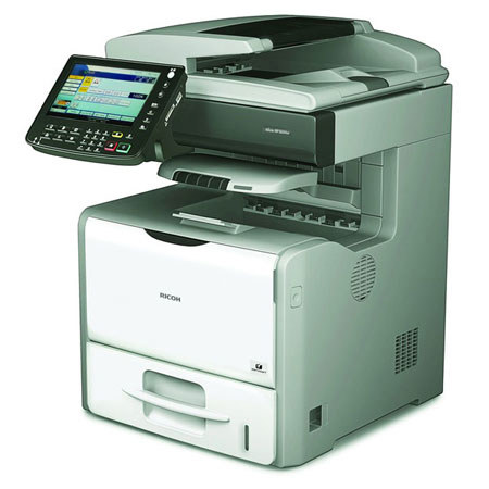 Ricoh Aficio SP 5210SR Laser Multifunction Printer, 1200x600dpi Print Resolution, 52 ppm Print Speed, 1GB Standard Memory