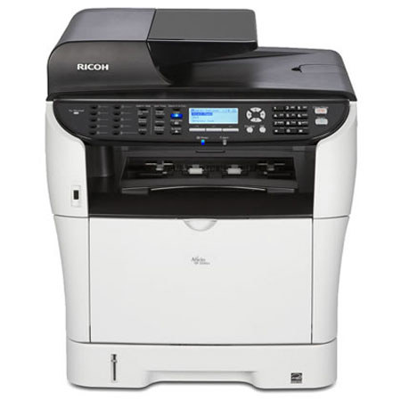 Ricoh Aficio SP 3500SF Black and White Multifunctional Printer, Up to 30 ppm Printing Speed, Up to 1200x1200dpi Printing Resolution