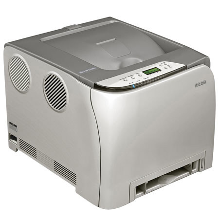 Ricoh Aficio SP C242DN Auto Duplexing Desktop Color Laser Network Printer, 21ppm Print Speed, 600x600dpi Resolution, 256MB Standard Memory