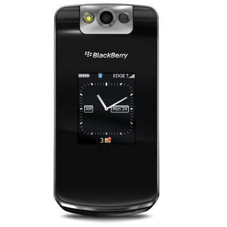 RIM BlackBerry 8220 Pearl Flip Unlocked Smartphone with 2.0 Megapixel Camera, GSM Technology, Black, QWERTY KEYBOARD image