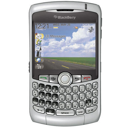 RIM BlackBerry Curve 8310 Unlocked Smartphone with QWERTY Keyboard , GSM Technology, Silver image