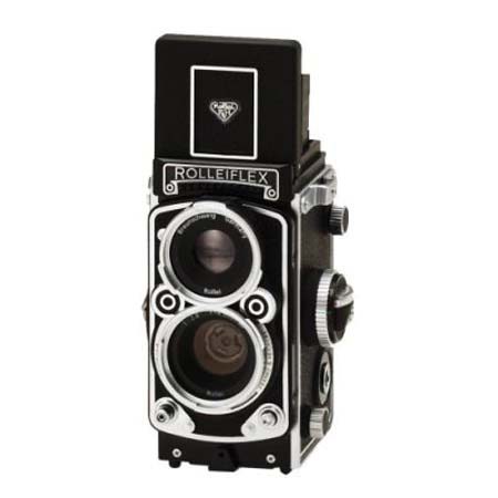 Rollei Rolleiflex AF5.0 MiniDigi with 5.0 Megapixel, 1.1" LCD Color Screen, Black image