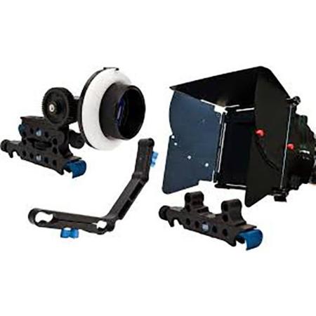 Redrock Micro RedrRed ock Micro ONE MatteBox + FollowFocus Blue Bundle for Digital Camera