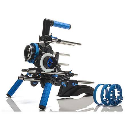 Redrock Micro DSLR Field Cinema Bundle with Lens Gears A, B, C &amp; D, Black Lens Gear image