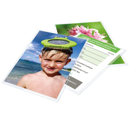 Royal Sovereign Heat Sealed Letter Size Laminating Film, 100 Pack