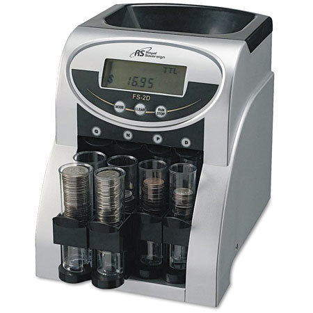 Royal Sovereign FS-2D Digital Coin Sorter