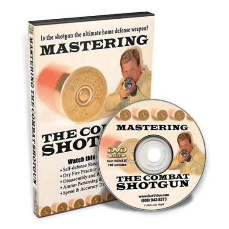 Gun Video Catalog "Mastering the Combat Shotgun", DVD Features all about Shotgun Ammunition &amp; Shotgun Shooting Techniques for Self Defense, with Lenny Magill image