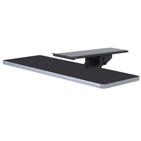 Raxxess 24" Keyboard Shelf for CRND Workstation, Ebony Fleck
