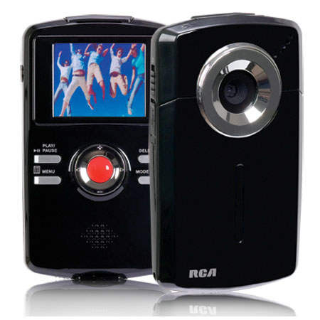 RCA EZ2050 1.8" High Definition Digital Camcorder, 720p HD Recording Mode, SD/SDHC Memory Slot, 4X Digital Zoom