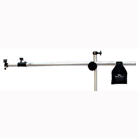 Savage Two Section Chrome Boom Arm, 47.6&quot; to 83&quot; Length, 1/4&quot; &amp; 3/8&quot; Mounting Studs, with Weight Bag image
