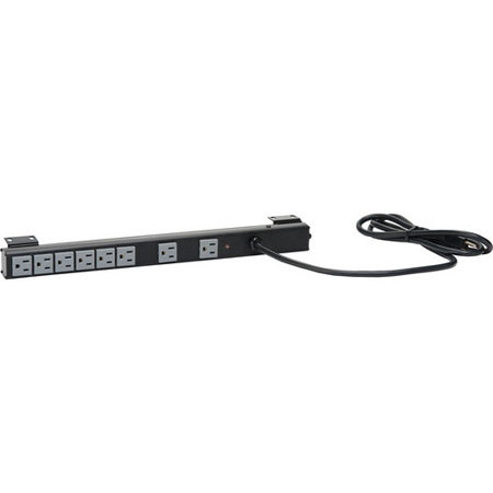Sanus Systems CAPS12 Vertical Power Strip and Surge Protector, 900 joule Rating, 12-Outlets, 12U