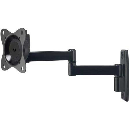 Sanus Systems MF215-B1 VisionMount Full Motion 3D Wall Mount for Medium Size LCD TVs 15" to 37", Supports up to 60 lbs. - Color: Black image