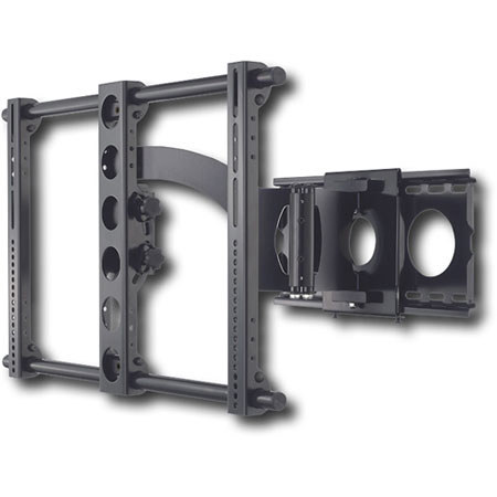 Sanus Systems VisionMount Articulating Flat Panel Television Wall Mount, Supports 30" to 50" TVs up to 130 lbs., Black