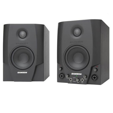 Samson GT Active Nearfield USB Studio Monitors, Pair