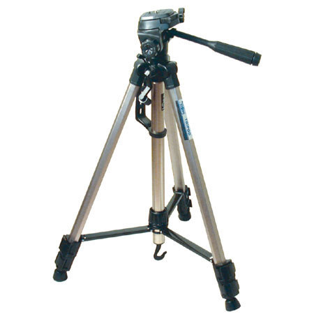 Savage TD-200 Digital Camera / Video Tripod with Three-Way Fluid Pan Head with Quick Release, Supports 8.8 lbs., Maximum Height 60.5" image