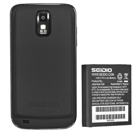 Seidio Innocell 3800mAh Super Extended Battery for Samsung Galaxy S II