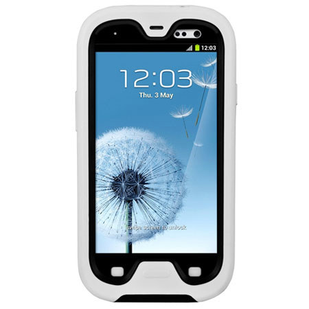 Seidio Obex Combo Waterproof Case for Samsung Galaxy S III, White