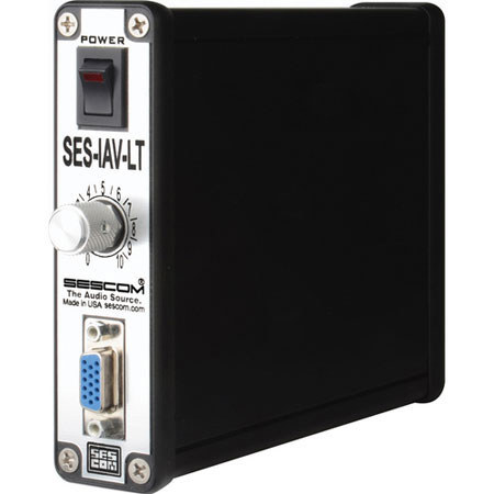 Sescom SES-IAV-LT iPhone / iPad / iPod to 720p Component RCA Video & Stereo Audio Breakout Interface