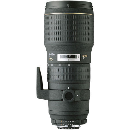 Sigma 100-300mm f/4 EX DG IF HSM AutoFocus Telephoto Zoom Lens for Nikon AF-D Cameras image
