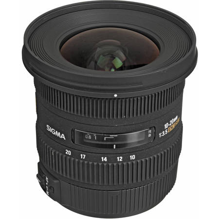 Sigma 10mm - 20mm f/3.5 EX DC HSM Autofocus Zoom Lens for Canon EOS Digital SLR Cameras. image
