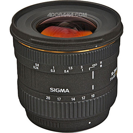 Sigma 10mm - 20mm f/4-5.6 EX DC Autofocus Zoom Lens for Pentax Digital SLR Cameras. image
