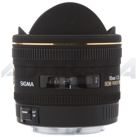 Sigma 10mm f/2.8 EX DC HSM Fisheye Auto Focus Lens for Canon Digital Cameras image