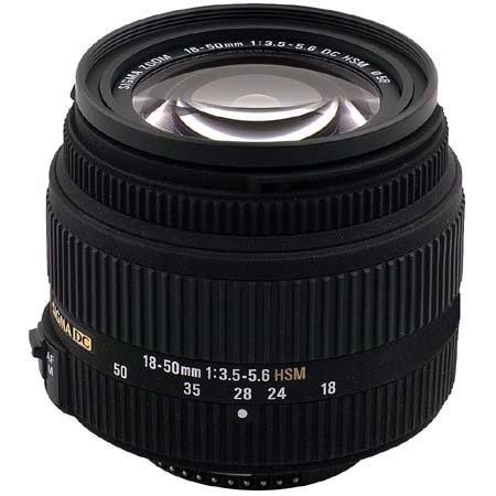 Sigma 18mm - 50mm f/3.5-5.6 DC HSM Autofocus Aspherical Zoom Lens for Nikon Digital SLR Cameras image