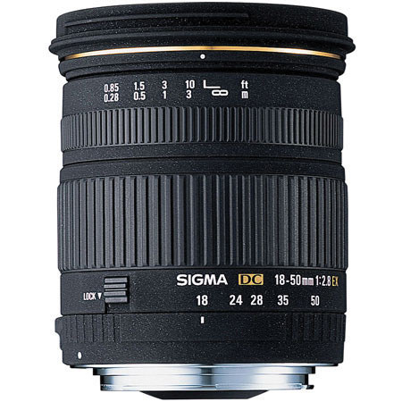 Sigma 18mm - 50mm f/2.8 EX DC Macro Autofocus Zoom Lens for Pentax Digital SLR Cameras image