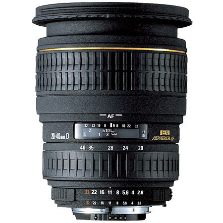 Sigma 20-40mm f/2.8 EX Aspherical DG DF AutoFocus Wide Angle Zoom Lens with Hood for Canon EOS Cameras image