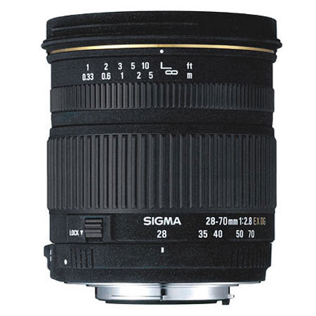 Sigma 28-70mm f/2.8 EX DG AutoFocus Wide Angle Zoom Lens for Pentax AF Cameras image