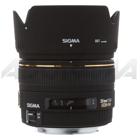 Sigma 30mm f/1.4 EX DC HSM AutoFocus Standard Lens for Canon EOS Digital SLR Cameras. image