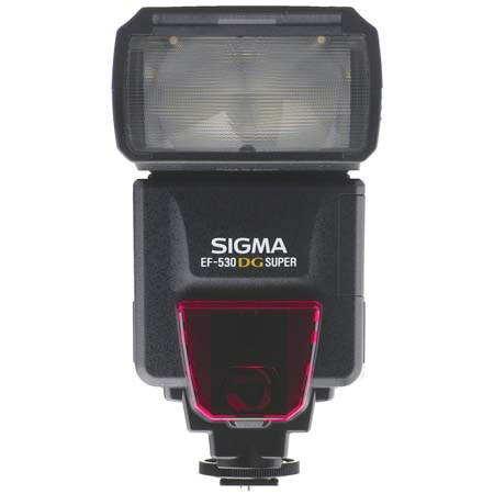 Sigma EF-530 DG Super Shoe Mount Flash for Nikon iTTL Digital SLR's, Guide Number 174 feet at 105mm Setting. image
