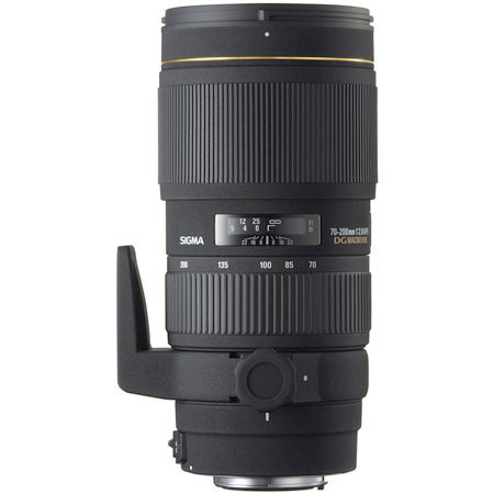 Sigma 70-200mm f/2.8 APO EX DG HSM Macro Auto Focus Telephoto Zoom Lens for Nikon AF-D image