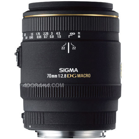 Sigma 70mm f/2.8 EX DG Auto Focus Macro Lens for the Maxxum &amp; Sony Alpha Mount image