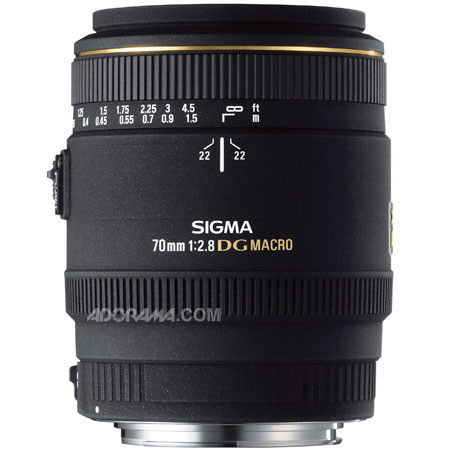 Sigma 70mm F2.8 EX Macro Lens 270110