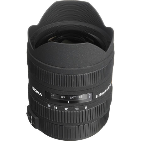 Sigma 8 - 16mm f/4.5-5.6 DC HSM AutoFocus Wide Angle Zoom Lens for Maxxum &amp; Sony Alpha Digital SLR's image