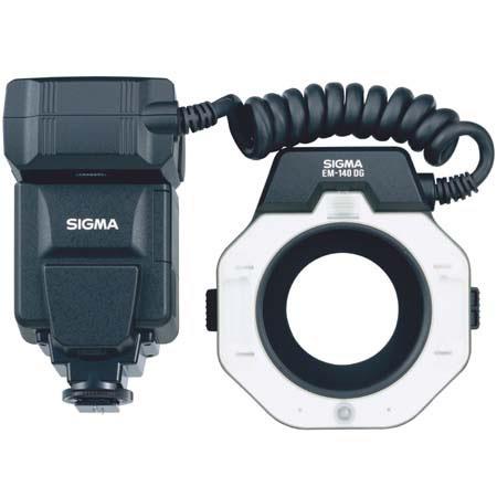 Sigma EM-140 DG Macro Flash for Pentax TTL Digital SLRs, Guide Number of 45 with ISO 100 Feet.