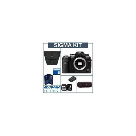 Sigma SD-15 Digital SLR Camera Body Kit, with 8GB SD Memory Card, Spare Sigma BP-21 Lithium-ion Battery. Camera Case,USB 2.0 Card Reader, Professional Lens Clea