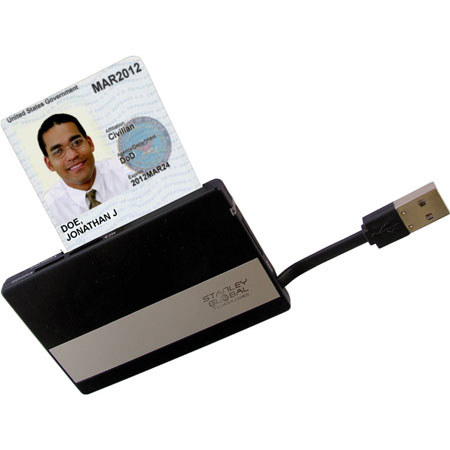 Stanley Global SGT114 DOD USB CAC Smart Card, SIM Card and Multi Memory SDXC Reader