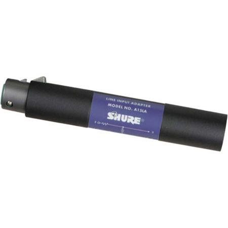 UPC 042406053983 product image for Shure A15LA Line Adapter, 20 Hz to 20 kHz Frequency Response, 100 k ohm Input Im | upcitemdb.com