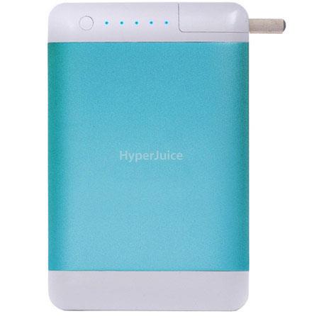 Sanho HyperJuice Plug 18000mAh Dual USB Port Battery Pack for iPad/iPhone/Android/Tablets/Smartphones/USB Device, Blue (Atmosphere)