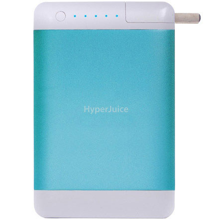 Sanho HyperJuice Plug 18000mAh Dual USB Port Battery Pack for iPad/iPhone/Android/Tablets/Smartphones/USB Device, Blue (Atmosphere)