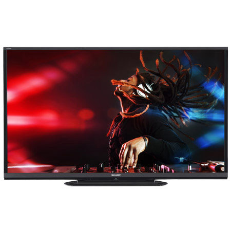 Cyber Monday Sharp Aquos LC-50LE650U 50' Class 1080p LED Smart TV, 120Hz Refresh Rate, 4 HDMI Input, USB Input, 10W+10W Speaker Output Power