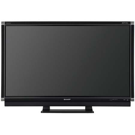 Sharp Aquos LC-52SE94U 52&quot; LCD HDTV with 16:9 Aspect Ratio, Built-in ATSC/QAM/NTSC Tuners, Leather-Black image