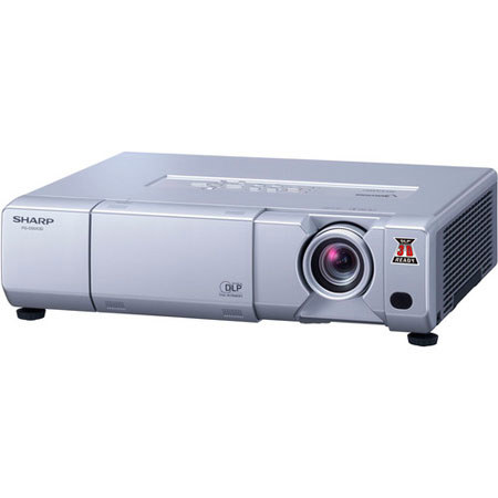 Sharp 3D Ready BrilliantColor DLP Projector, 5000 ANSI Lumens Brightness, 1074x768 XGA Resolution, 2500:1 Contrast Ratio