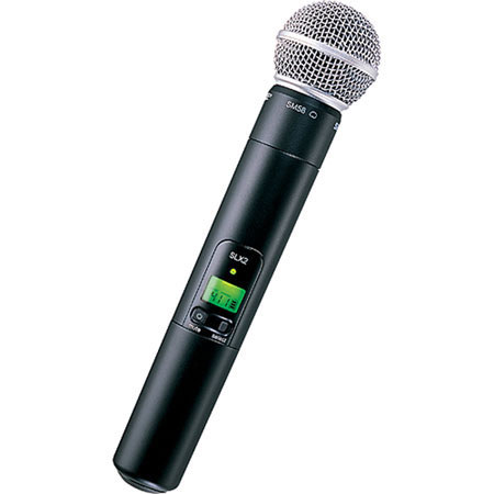 UPC 042406121774 product image for Shure SLX2/SM58-L4 Handheld Wireless UHF Transmitter with SM58 Microphone, L4 Ba | upcitemdb.com
